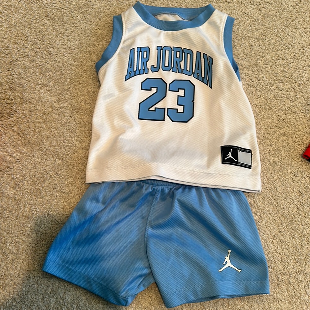 Jordan toddler jersey set